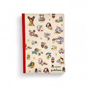 Tokidoki x Gudetama Lined Notebook Journal Diary Notepad Memo Cute Lazy Egg NEW